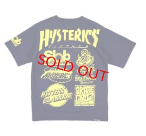 画像2: Hystericmini 　　 HYSTERIC LOGO ALLSTARS 半袖Tシャツ    41；ネイビー　　サイズ；140 (2)