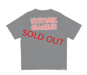 画像2: Hystericmini 　　STIPPLING MINI FACE 半袖Tシャツ　10；ブラック (2)