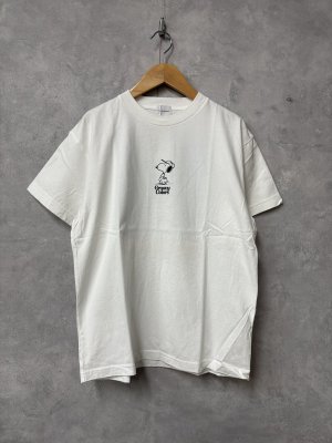 画像1: 2026春夏　 groovycolors　　テンジク SNOOPY BASEBALL TEE　１；白 (1)