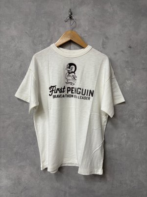 画像1: 2026春夏 　DENIMDUNGAREE　　テンジクPENNIE TEE   1；白 (1)