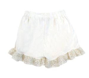 画像2: Hystericmini 　フリルレース付き　ショートパンツ　　00；ホワイト (2)