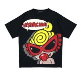 Hystericmini LITTLE BEE 羽付き 半袖Tシャツ 10；ブラック 16141137