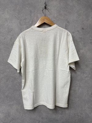 画像3: 2026春夏 　DENIMDUNGAREE　　テンジクPENNIE TEE   1；白 (3)