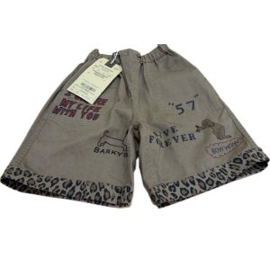 画像4: 2026春夏 　DENIMDUNGAREE　バックサテン リバーシブル SPN　　27；ライトブラウン(ヒョウ) (4)