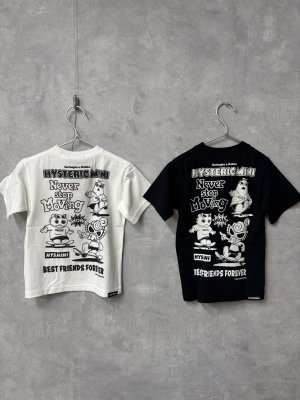 画像2: Hystericmini 　　【ガチャムックコラボ】　Tシャツ（スケボー）　 (2)