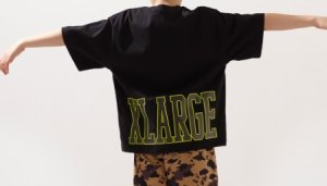 画像3: XLARGE KIDS　バックロゴ 半袖Tシャツ　　80；黒 (3)