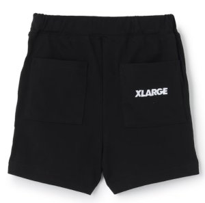画像2: XLARGE KIDS　  ウエスタンモチーフワッペン ショートパンツ　　80；黒　 (2)