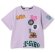 画像1: X-girl kids 　【接触冷感】MIXロゴ 半袖Tシャツ　　61；ラベンダー (1)
