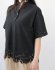 画像2: YARRA 　INDIAスカラップ刺繍ブラウス　99；ブラック　FREE (2)