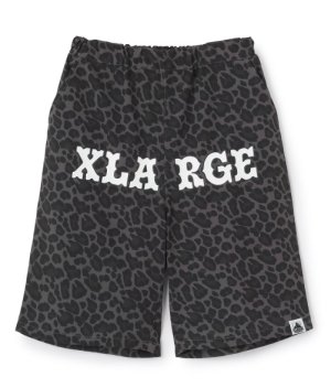 画像1: XLARGE KIDS　アニマル総柄 ハーフパンツ　　81；チャコール (1)