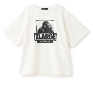 画像1: XLARGE KIDS　【吸水速乾・UV】OG半袖Tシャツ　　03；オフホワイト (1)