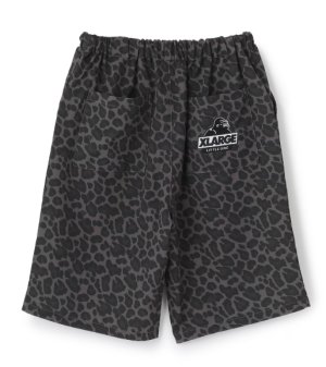 画像4: XLARGE KIDS　アニマル総柄 ハーフパンツ　　81；チャコール (4)