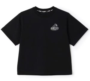 画像1: XLARGE KIDS　バックロゴ 半袖Tシャツ　　80；黒 (1)