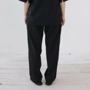 画像2: YARRA NEU　　Utilityテーパードイージーパンツ　99；ブラック　 サイズ；FREE (2)