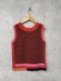 画像3: AULA AILA（アウラ アイラ）　　2WAY JACQUARD SLEEVELSS KNIT　60;RED　　 サイズ:0 (3)