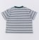 画像2: OCEAN&GROUND 　　デニムポケットマルチボーダーTシャツ (2)