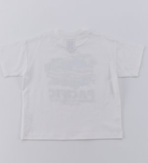 画像2: OCEAN&GROUND 　レーシングプリントTシャツ　　　カラー；ホワイト (2)
