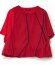 画像1: AULA AILA（アウラ アイラ）　レイヤードツイストデザインＴシャツ   60;RED 　 サイズ:0 (1)