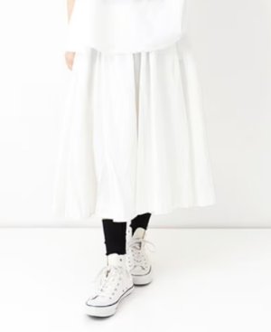 画像1: VC 　シュリンクランダムタックスカート　カラー；WHITE　サイズ；F (1)