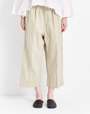 画像1: VC 　シュリンクワイドパンツ　カラー；BEIGE　サイズ；F (1)