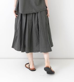 画像2: VC 　シュリンクランダムタックスカート　カラー；GRAY　サイズ；F (2)