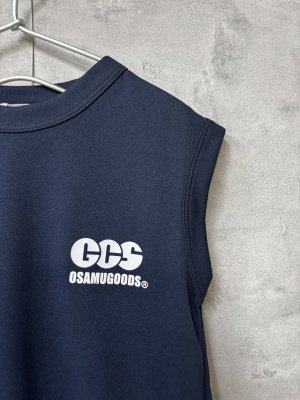 画像2: 2026春夏　 groovycolors　　CoolMax　OSAMU GOODS ノースリーブ　TEE　4；紺 (2)