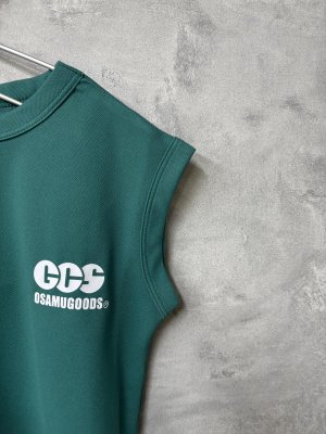 画像2: 2026春夏　 groovycolors　　CoolMax　OSAMU GOODS ノースリーブ　TEE　8；グリーン (2)