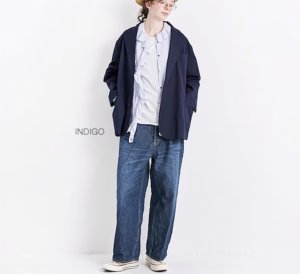 画像3: VC 　 ワイドデニムパンツ  カラー:インディゴ (3)
