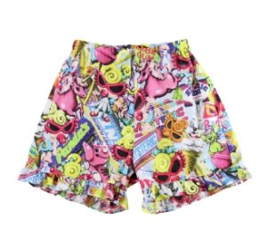 画像4: MY FIRST HYSTERIC  　HYSTERIC MINI IN WONDERLAND Viscotex 甚平　　44；ブルー (4)