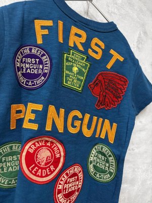 画像4: ★ 2026春夏 　DENIMDUNGAREE　　テンジクPENNTE ワッペン TEE  24；オールドネイビー (4)