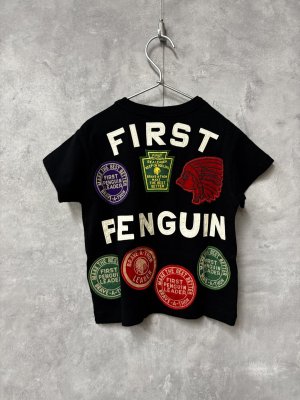 画像3: 30%off 　2026春夏 　DENIMDUNGAREE　　テンジクPENNTE ワッペン TEE  2：黒　　サイズ；135 (3)