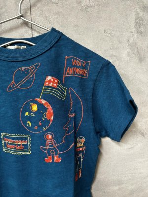 画像3: 2026春夏 　DENIMDUNGAREE　　テンジクASTRO TEE　24；オールドネイビー (3)