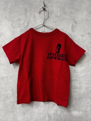 画像1: ★2026春夏 　DENIMDUNGAREE　　テンジクPENNTE ワッペン TEE 55；DR (1)