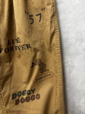 画像3: 2026春夏 　DENIMDUNGAREE　ヴィンテージフレンチドリルDOGSパンツ　　16；ベージュ (3)