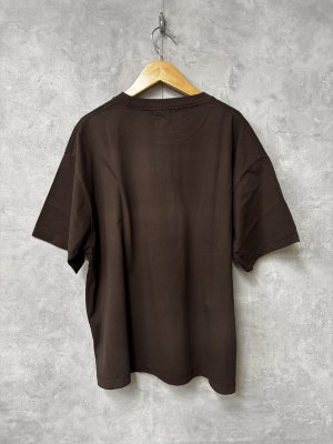 画像3: ALL HOURS 　　6.5オンスファインコーマ天竺Tシャツ~GIRL~　　ブラウン　　　サイズ:1 (3)