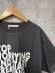画像2: ALL HOURS 　　6.5オンス ファインコーマ天竺Tシャツ~TOP WORRYING AND START CREATING〜　　チャコール　　　　サイズ:1 (2)