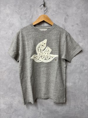 画像1: 2026春夏　GTH　　天竺バードTシャツ　　３；グレー　　サイズ；01 (1)