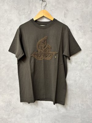 画像1: 2026春夏　GTH　　天竺バードTシャツ　　2：ブラック　　サイズ；02 (1)