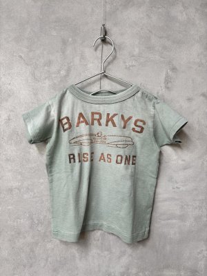 画像1: 30%off 2026春夏 　DENIMDUNGAREE　ビンテージテンジク BARKYS TEE　　28；ライトグリーン　　サイズ；１２５cm (1)