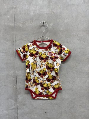 画像1: MY FIRST HYSTERIC  　　HYSMINI半袖ロンパース　　04；ホワイト系　 (1)
