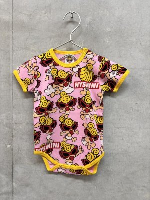 画像1: MY FIRST HYSTERIC  　　HYSMINI半袖ロンパース　　29；ピンク系　 (1)