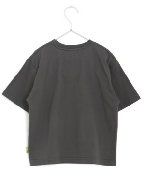画像2: MakeYourDay　バナナロゴ半袖Tシャツ　　カラー；チャコール (2)
