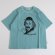 画像1: MakeYourDay　OKアインシュタイン柄半袖Tシャツ（大人サイズ）　　カラー；ミント　　サイズ；M (1)