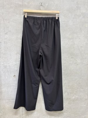 画像3: LILOU+LILY 　ソフトストレッチ　ロングパンツ　　C.BLACK　  size:38 (3)
