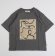 画像1: MakeYourDay　うにょうにょプリント半袖Tシャツ　(ジュニアサイズ)　カラー；チャコール　　サイズ；160 (1)