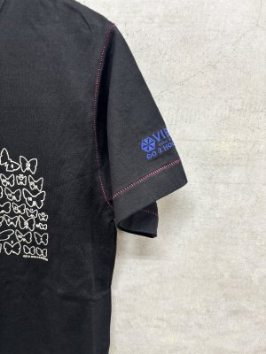 画像2: ☆GO TO HOLLYWOOD/ゴートゥーハリウッド　　VIBTEX バタフライTシャツ　　2；黒 (2)