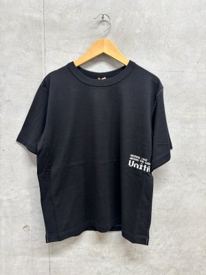 画像1: ☆UnitA/ウニタ　　VVIBTEX UnitA Tee　　2；黒 (1)