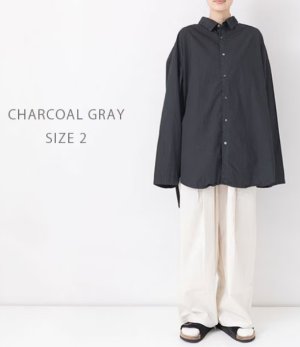 画像1: VC　 　 ユニセックスシャツ　　　CHARCOAL GRAY (1)