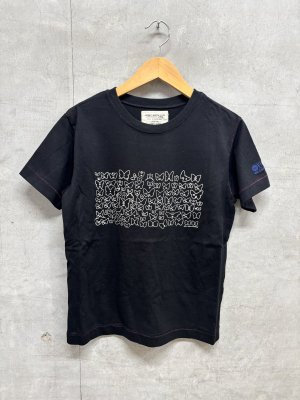 画像1: ☆GO TO HOLLYWOOD/ゴートゥーハリウッド　　VIBTEX バタフライTシャツ　　2；黒 (1)