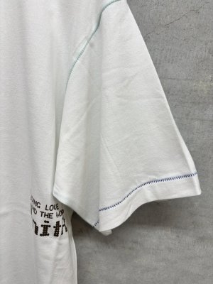 画像2: ☆UnitA/ウニタ　　VVIBTEX UnitA Tee　　　1；白 (2)